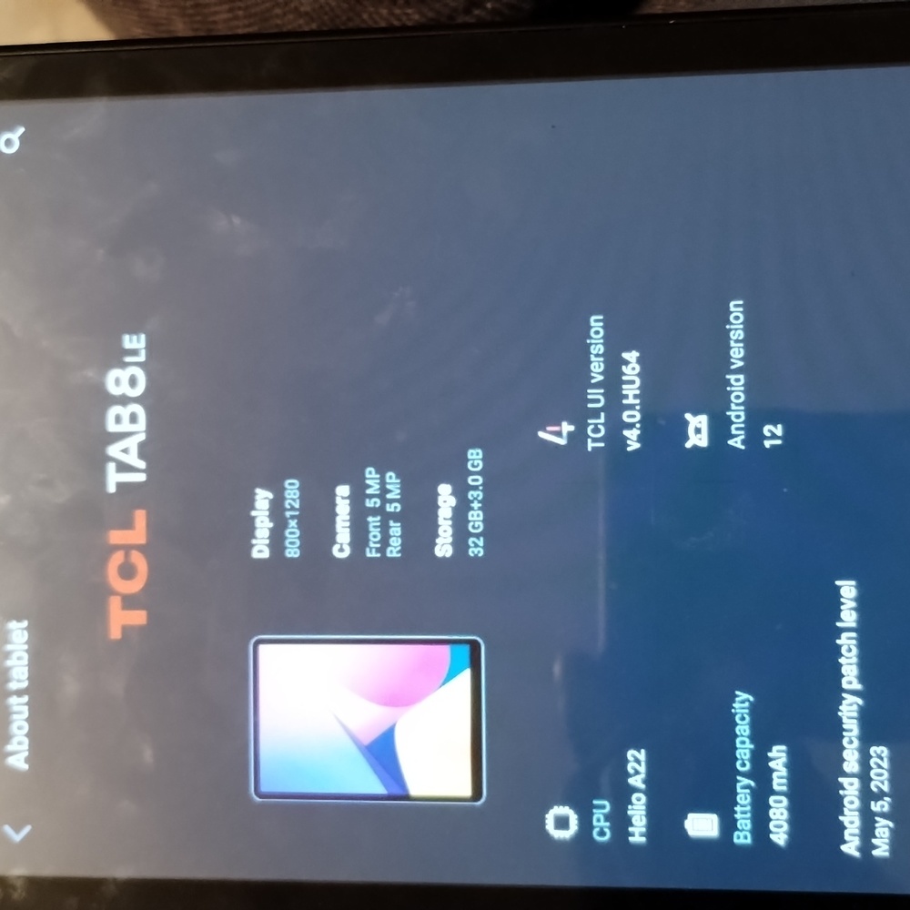 Tablet - Picture 2 of 2